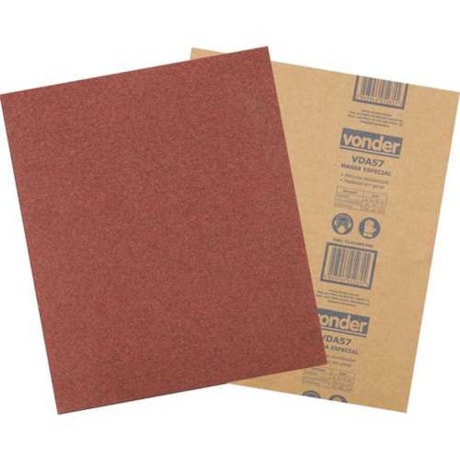 Lixa para Massa Grão 150 VDA-57 1254015000 VONDER-ac4a1992-e163-4f62-87f2-5e33bde80fa0