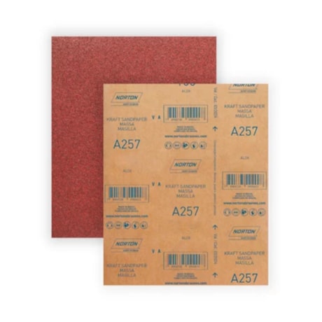 Lixa para Massa Grão 36 Folha 225X275mm A 257 NORTON-a9812146-6bd3-4283-a8ed-41582cf1d984