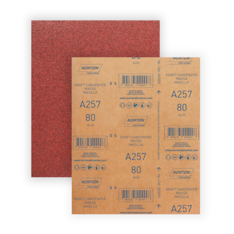 Lixa para Massa Grão 80 Folha 225X275mm A 257 NORTON-b627df91-9d1d-46ff-966b-78154b199639