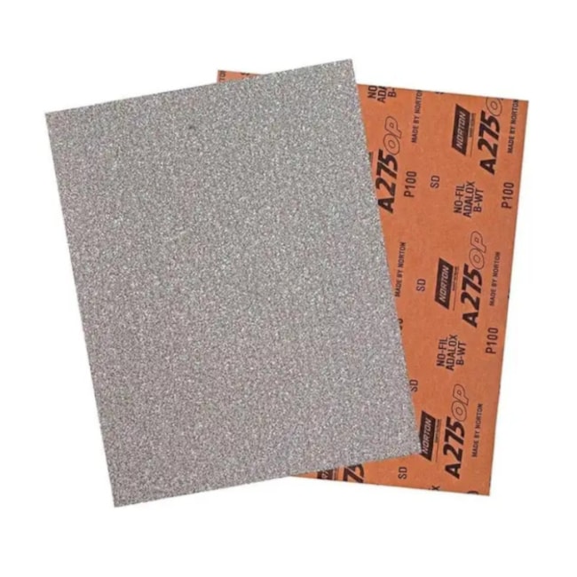Lixa para Repintura Grão 100 Folha 230X280mm A 275 NORTON-74974f7b-ea21-4548-8db1-f675991d8c9e