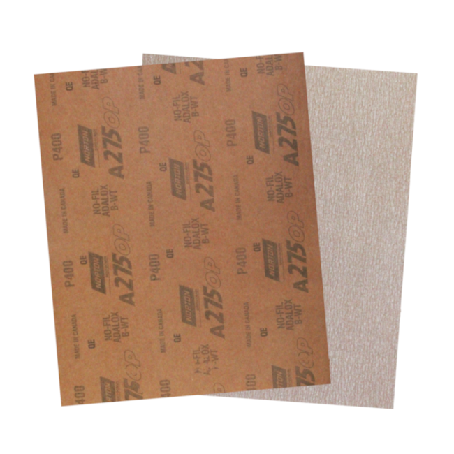 Lixa para Repintura Grão 400 Folha 230X280mm A 275 NORTON-9f43dcfd-6267-4f96-872d-effe1a5e470f