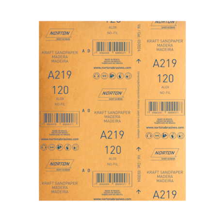 Lixa para Verniz Grão 120 Folha 225X275mm A 219 NORTON -e8b9d033-80fb-46c0-8265-fae0de379efe