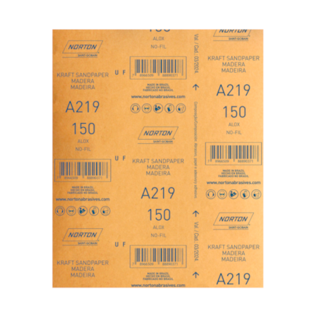 Lixa para Verniz Grão 150 Folha 225X275mm A 219 NORTON-0ea98fdd-2896-4469-80cd-bb195561d54b