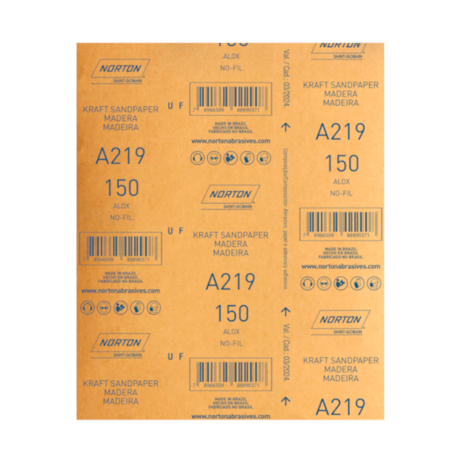 Lixa para Verniz Grão 150 Folha 225X275mm A 219 NORTON-c171b0cd-20dc-4765-a867-2364e5084b98