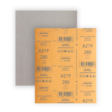Lixa para Verniz Grão 280 Folha 225X275mm A 219 NORTON -f96a3dd1-2f8c-4e62-a94c-37ae99e16c27
