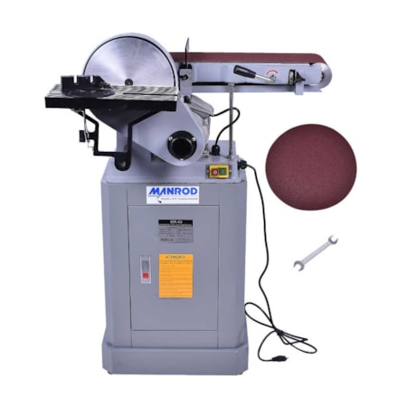 Lixadeira Cinta de Bancada 150mm 220V MR-43 MANROD-00b0be79-ef30-4771-b0a1-e39eabdd6b26
