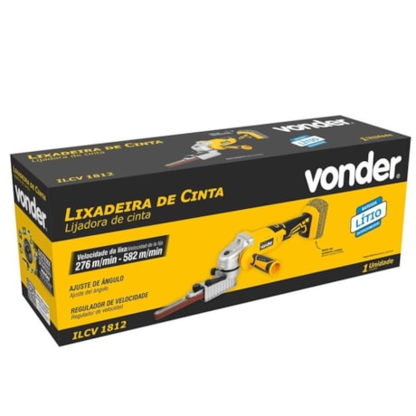 Lixadeira de Cinta 18V sem Carregador e sem Bateria ILCV1812 VONDER-0052b683-f299-49a1-aa4d-332beab1c6fc