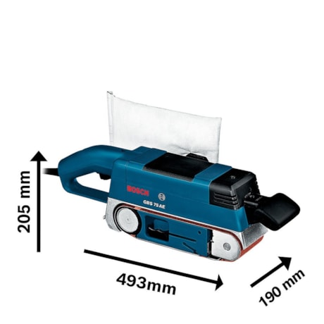 Lixadeira de Cinta 75x533mm 750W 220V GBS 75A BOSCH-5ab6d6e3-2c06-45d4-ac18-9f3888562c42