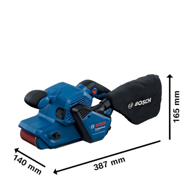 Lixadeira de Cinta 75x533mm 850W GBS 750 BOSCH-21f5b9e4-92d4-4d64-8dc7-0a10660aa6c1