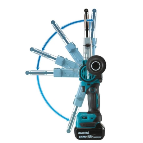 Lixadeira de Cinta 9 x 533mm 18V com 2 Baterias 5.0Ah 1 Carregador e Maleta sem Coletor DBS180RTJ MAKITA-35324303-1790-4b7c-8498-b23d8dc5cf90