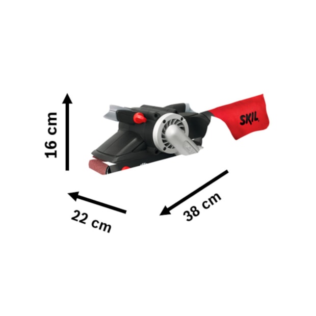 Lixadeira de Cinta 900W com 3 Lixas e Maleta 7640 SKIL-7e706db3-8d06-4c50-a13c-be141daa1606