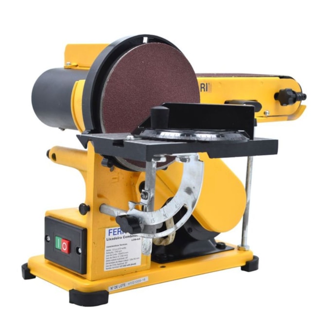 Lixadeira de Cinta com Bancada 400W 3.550RPM Monofásico Bivolt LCM-46 FERRARI-ba2a27e2-5179-48b8-846e-a748c0bce56d