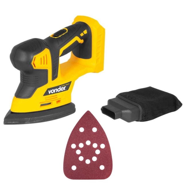 Lixadeira Delta 18V sem Bateria e sem Carregador ILDV 1814 VONDER-16e35d1e-2237-439c-9533-261b3f0d2c2d