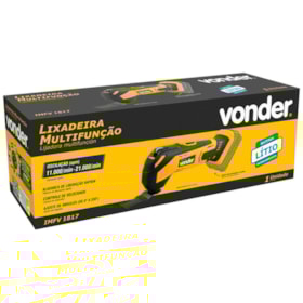 Lixadeira Multifunção Bateria Intercambiável 18V sem Bateria e sem Carregador 6004181700 IMFV 1817 VONDER