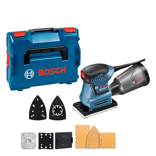 Lixadeira Orbital 113x101mm 180W 220V 3 Lixas GSS 160 BOSCH-dc109564-541e-4af9-bfed-0f9fdd022963