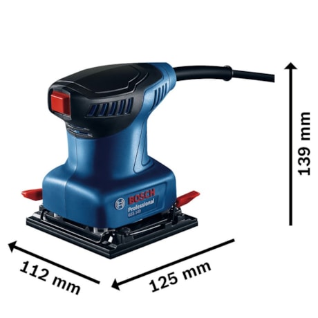 Lixadeira Orbital 140mm x 114mm 220W com 1 Lixa GSS 140 BOSCH-38b964f3-cdb8-42ac-bddf-a529999f42fa