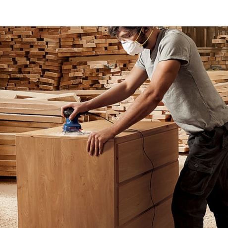 Lixadeira Orbital 140mm x 114mm 220W com 1 Lixa GSS 140 BOSCH-1f435c1e-241b-45f8-b16e-192a38b51c9e