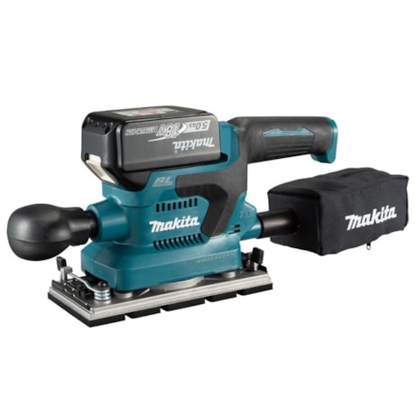 Lixadeira Orbital 18V com 2 Baterias 5.0Ah Carregador 110V/220V e Maleta DBO381RTJ MAKITA-d89bd8fa-3bed-4dc9-aecc-8e797cf3a28d
