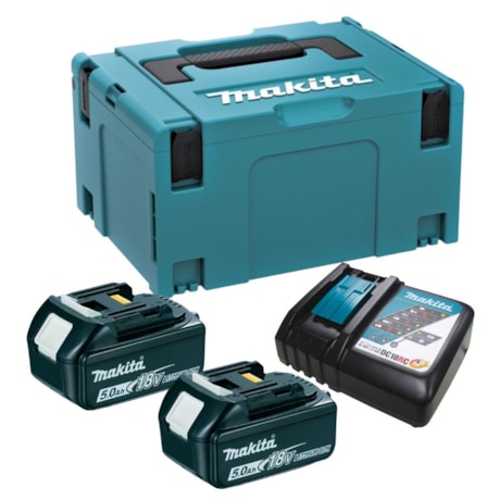 Lixadeira Orbital 18V com 2 Baterias 5.0Ah Carregador 110V/220V e Maleta DBO381RTJ MAKITA-c5ba5472-c334-4113-8bf4-3418826d53eb