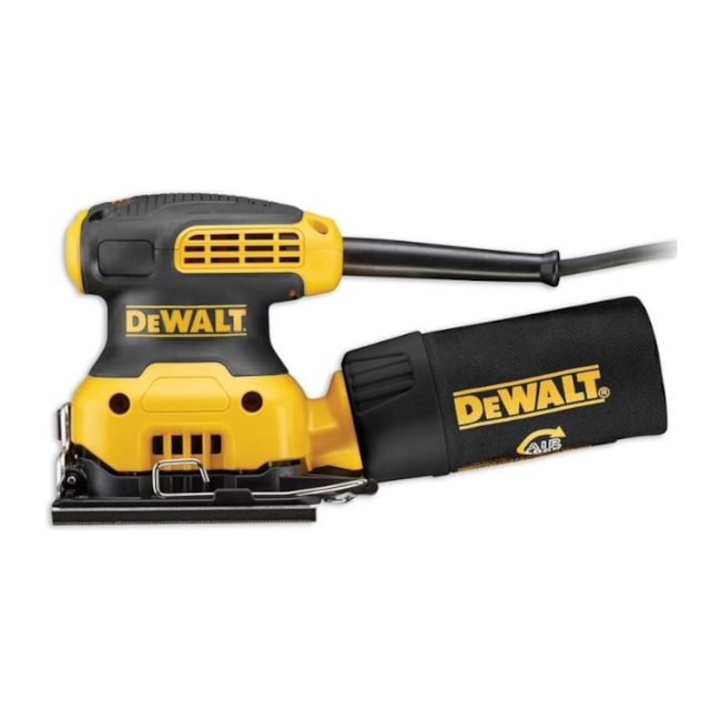 Lixadeira Orbital 230W + 20 Lixas para Madeira + Luva de Helanca DEWALT-e8f93343-f075-46a4-b71e-459a6dc0def1