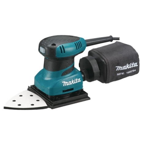 Lixadeira Orbital Base Delta 112x190mm 200W com Coletor 6 Lixas BO4565 MAKITA-00db3128-9a86-4a22-a8cc-d20c6821b57c