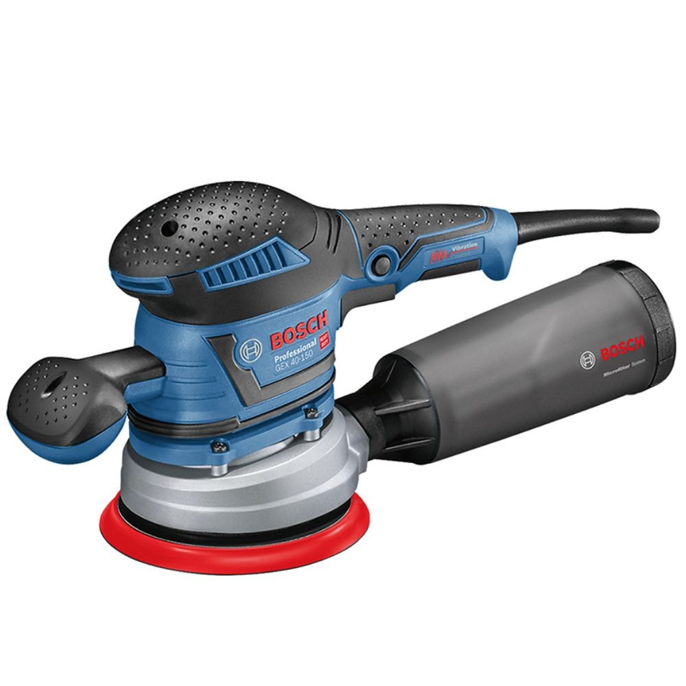 Lixadeira Orbitral 6'' 400W GEX 40-150 BOSCH - Anhanguera Ferramentas