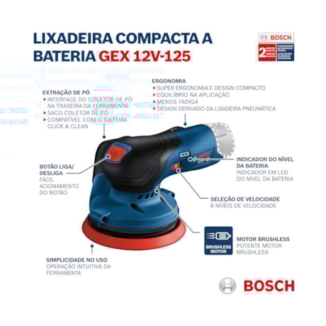 Lixadeira Roto Orbital 5