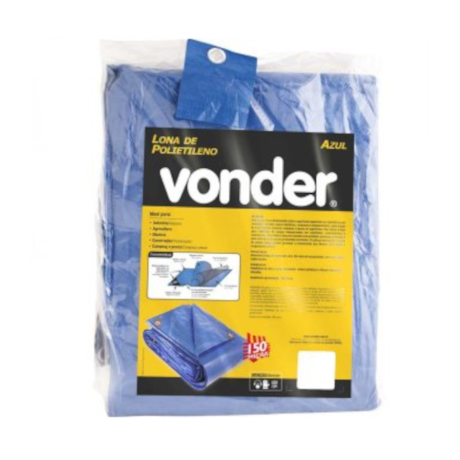 Lona de Polietileno Azul 3M x 3M 6129033000 VONDER-ef640210-9ea0-47c4-8e56-4e3198828055