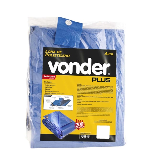 Lona Reforçada de Polietileno Azul 14 X 4M 200 Micra 6134144000 VONDER-c1b0ab35-91f4-4153-86e2-f08c4566447c