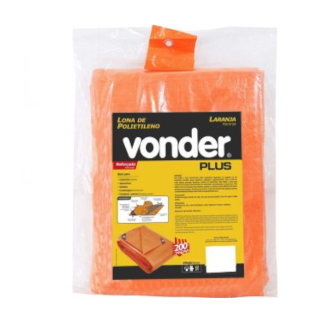 Lona Reforçada de Polietileno Laranja 4M x 3M 6133043000 VONDER-0c70cddb-0c27-4931-8397-c217cdbf852e