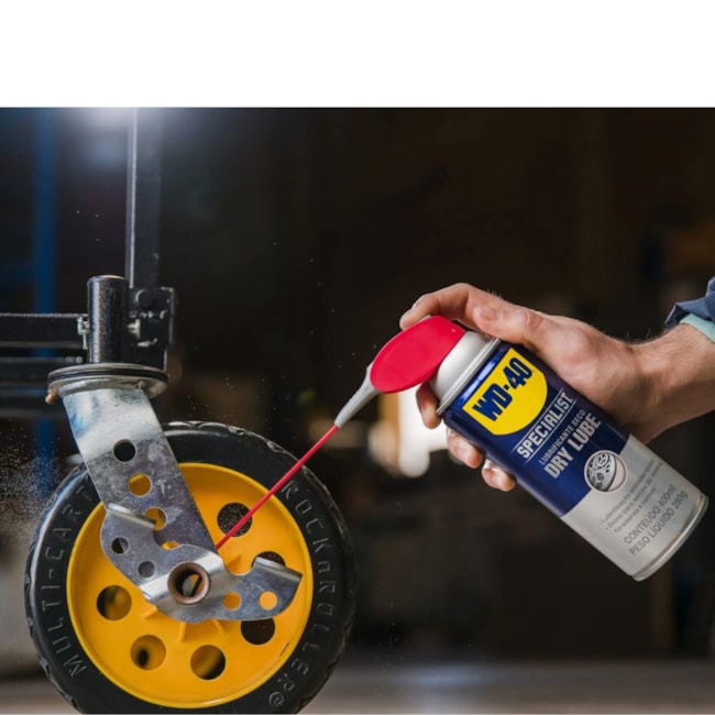 Lubrificante a Seco para Correntes Sem PTFE Aerosol 400ml WD-40 DRY-LUB WD-40-2da88b7d-a5bc-475e-94aa-c6dd953f3802