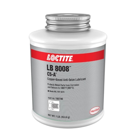Lubrificante Graxa Antigripante 454gr Cobre (-29 a 982C) LB 8008 C5 LOCTITE