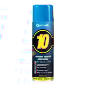 Lubrificante Industrial Não Oleoso Aerosol 300mL QUIMATIC 10 AA1