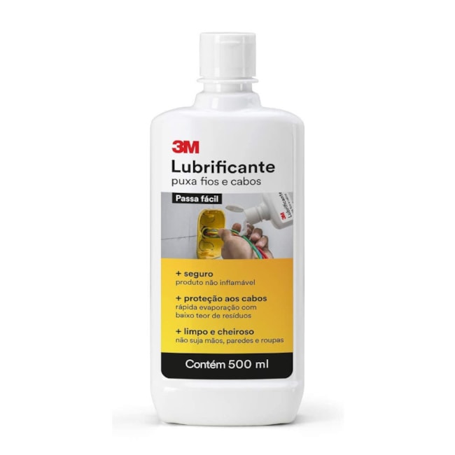 Lubrificante para Puxamento de Fios e Cabos 500ml HB004567309 3M-8fa457e6-7ae6-419b-8fd8-5af6e9d8678b