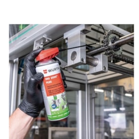 Lubrificante Spray 400ml HHS 2000 Plus Grau Alimentício 0893106203 WURTH
