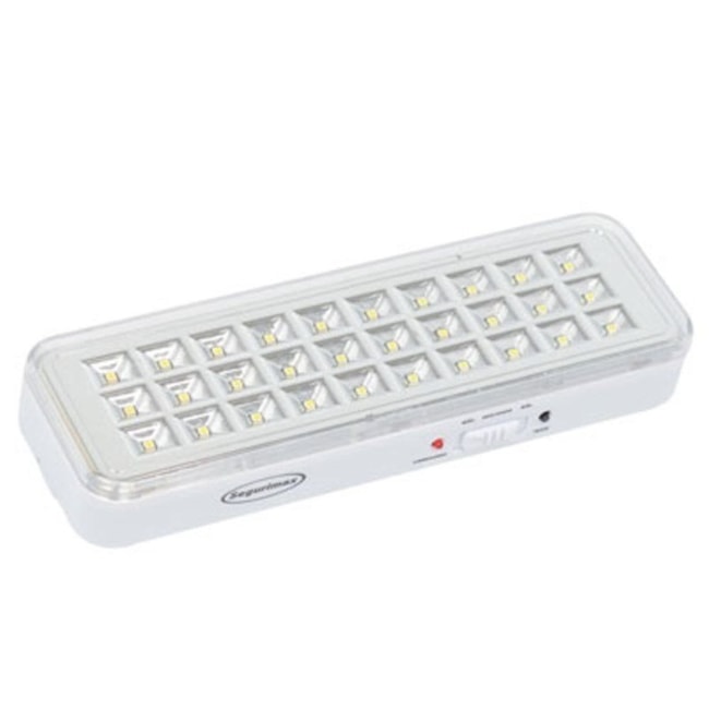 Luminária de Emergência 30 LEDs Bateria 23957 Segurimax-52759514-f29e-4933-8c35-c93b4474cfbb