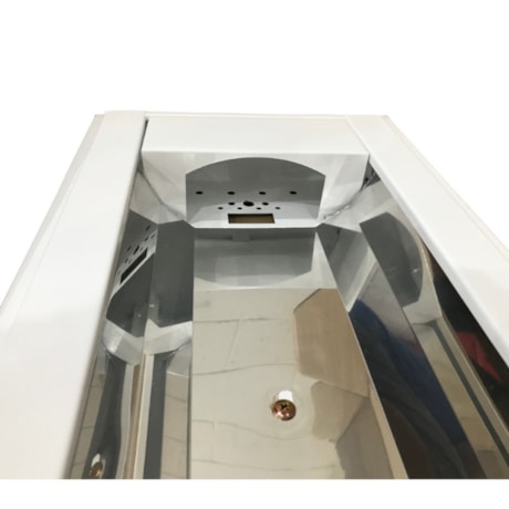 Luminária Fluorescente de Embutir 2x28/32/40/54W com Refletor Polido CRA 301 INDELPA-cf8ab06e-121b-42eb-b60b-fd706ce57c60