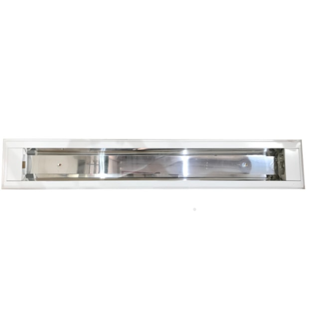 Luminária Fluorescente de Embutir 2x28/32/40/54W com Refletor Polido CRA 301 INDELPA-e1c5d56e-5447-42c6-825c-44de69be72c6