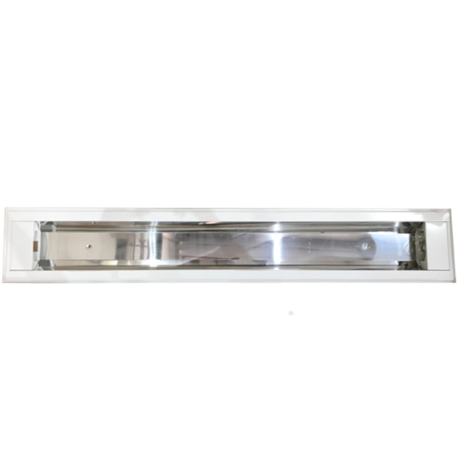 Luminária Fluorescente de Embutir 2x28/32/40/54W com Refletor Polido CRA 301 INDELPA-6f1555d2-5e72-473b-aa01-38eba42578ac