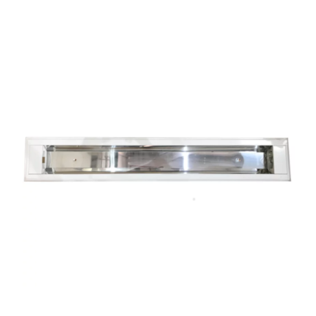 Luminária Fluorescente de Embutir 2x28/32/40/54W com Refletor Polido CRA 302 INDELPA-3de50627-503a-4921-bf99-d4ec30dd8364