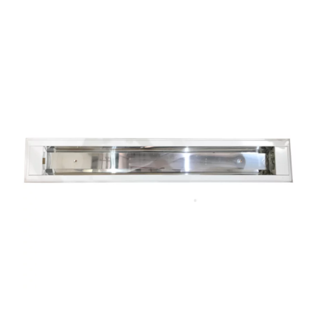 Luminária Fluorescente de Embutir 2x28/32/40/54W com Refletor Polido CRA 302 INDELPA-d3368e7a-3f07-4df9-9da6-78337273b74a