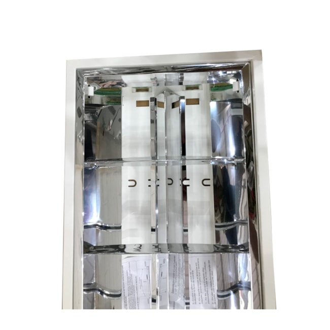 Luminária Fluorescente de Embutir 2x32W Refletor com Aletas Polido BR403 ABALUX-ecc453b3-406e-49f3-8b3a-7f26cd80befb