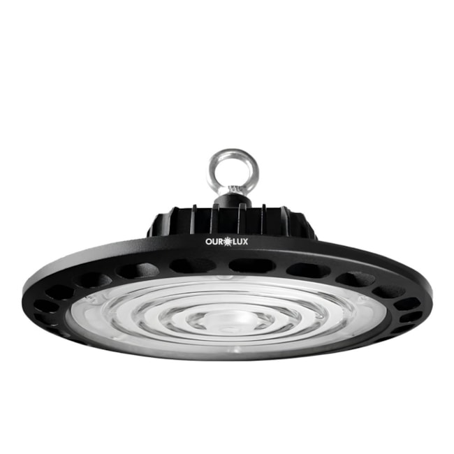 Luminária High Bay UFO 200W 6500K 150lm/W OUROLUX-b20e4820-c8c4-4ec4-8951-09265eface7f