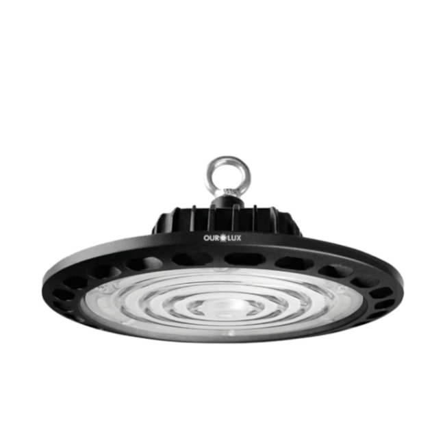 Luminária High Bay UFO 200W IP65 6500K 20.000LM 05595 OUROLUX-836aed35-4abe-472b-8620-0cd7e3f1b6fb