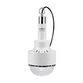 Luminária LED com Gancho 90W 6500K Bivolt 5580 HIGHBAY OUROLUX