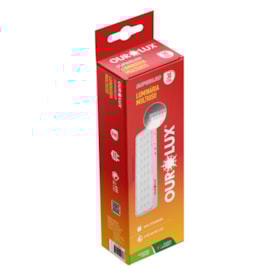 Luminária Multiuso 30 LEDS Lítio Sem Alça 2W 6500K 01986A OUROLUX