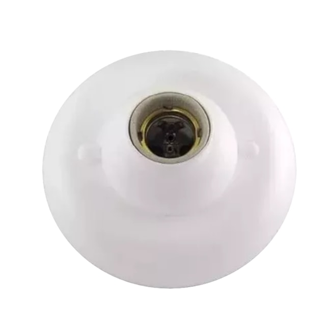 Luminária Plafon Bocal Porcelana E27 100W Branca 251291 INTERNEED-1629aa15-5d5c-494b-92ed-084d5c08a33a