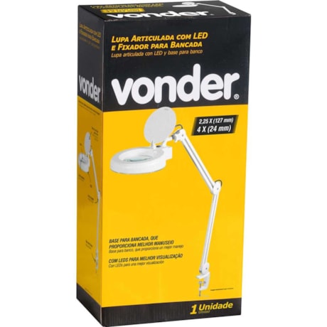 Lupa de Bancada com Led Bivolt 110/220V 7w 1200mm 7022050050 VONDER-43243082-3ed2-4691-bfac-b623f3a5c790