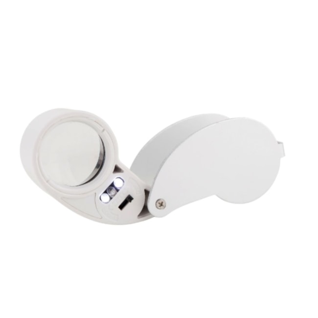Lupa de Bolso 2 LEDs 30X UV SLD-131 SOLVER-d0d5f2ce-60f1-4341-bfaf-1bb3fb3d716d