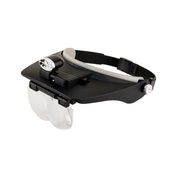 Lupa de Cabeça Led com 4 Lentes Ajuste em Velcro SLC-1009 SOLVER-d105021a-0be8-4f90-82e6-192a20a168ce